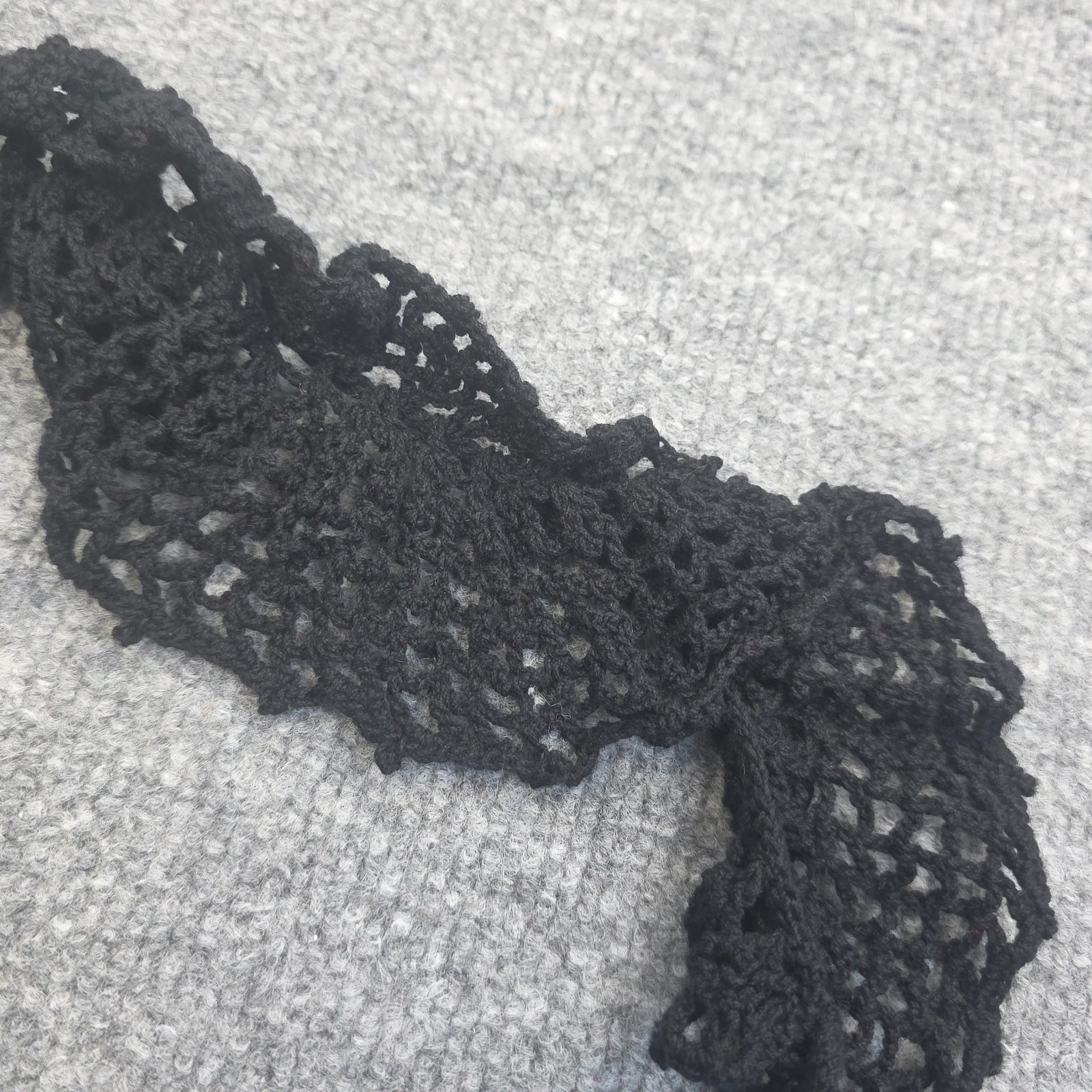 VLAS BLOMME Crochet Chocker Neck Tie Accessory Women’s One Size Cotton NWT