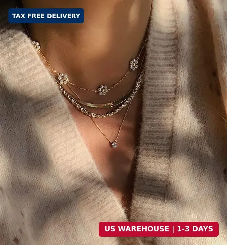 SmileBelle Pearl Necklaces for Women, Daisy Pearls Choker for Women’s | Pearl St