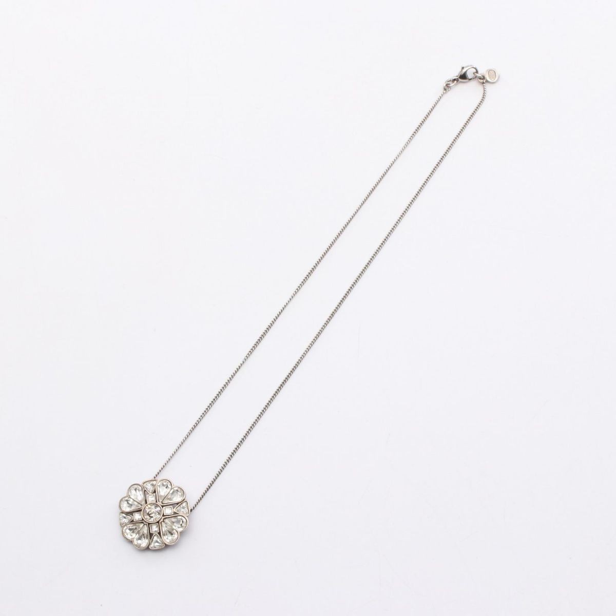 CHANEL Clover Coco Mark Necklace Pendant Color Unaffected One Size Used